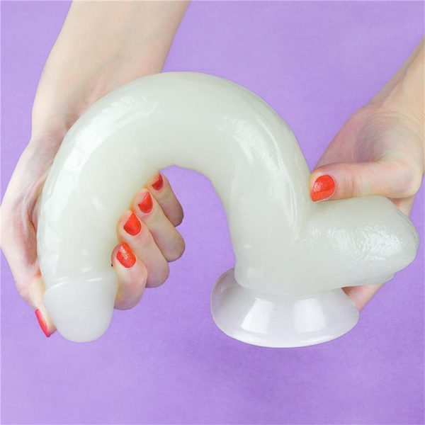 Dildo Lumino 10 Luz Azul - imagen 11