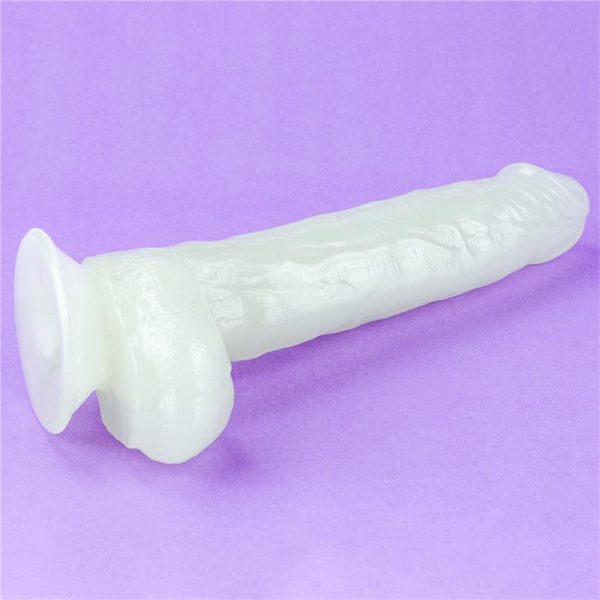 Dildo Lumino 10 Luz Azul - imagen 3