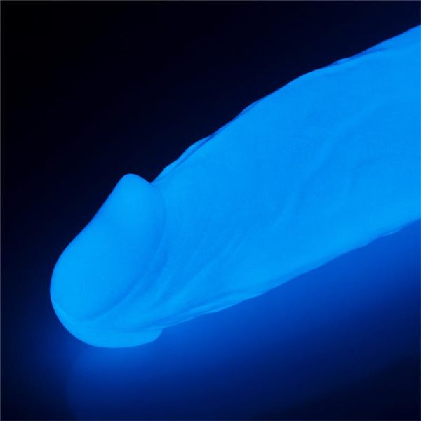 Dildo Lumino 10 Luz Azul - imagen 8
