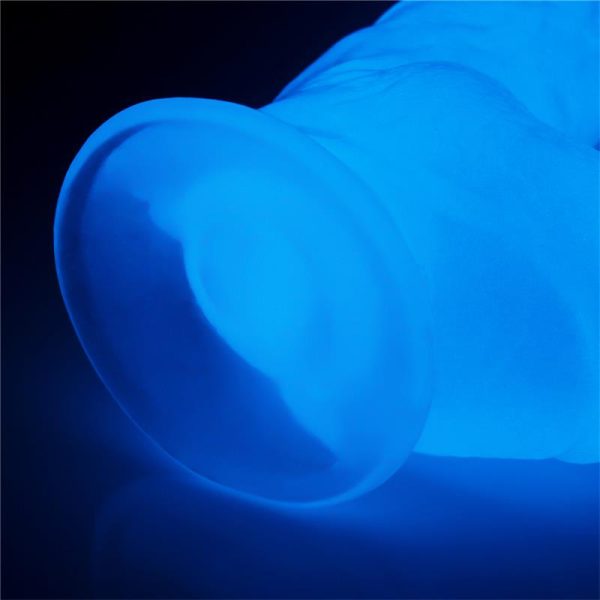 Dildo Lumino 10 Luz Azul - imagen 10
