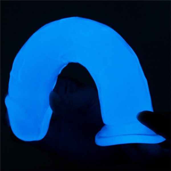 Dildo Lumino 8 Luz Azul - imagen 5