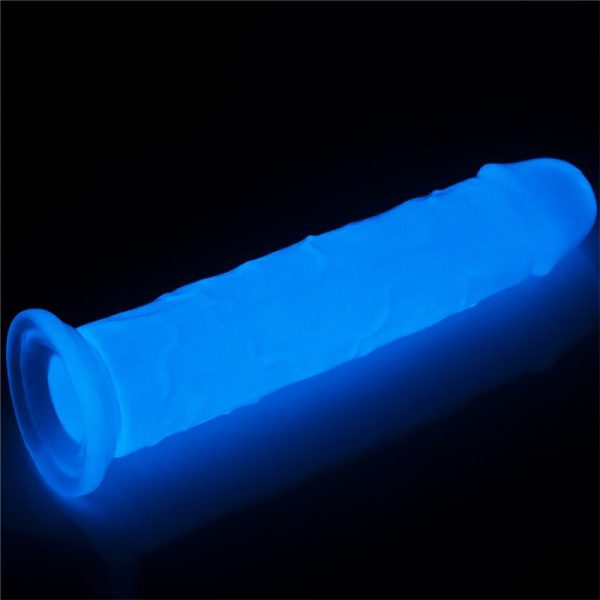 Dildo Lumino 8 Luz Azul - imagen 6