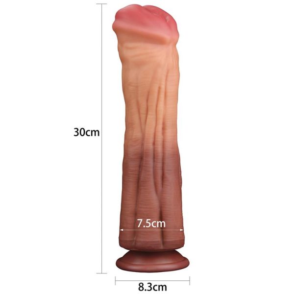 Dildo Nature 12 Dual Layer - imagen 2