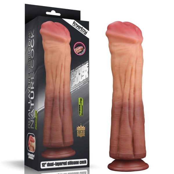 Dildo Nature 12 Dual Layer - imagen 3