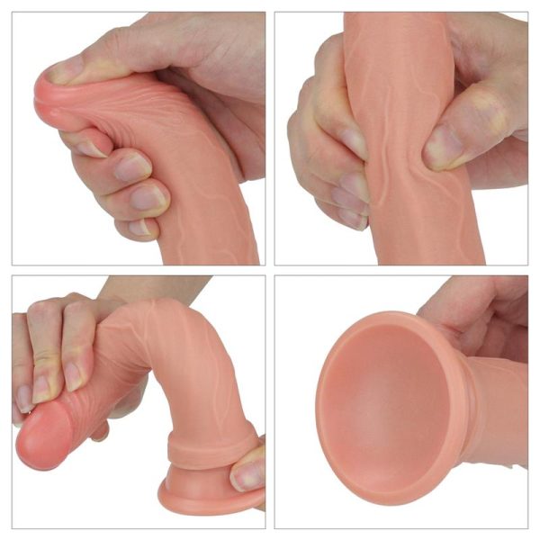 Dildo Nature 7 Silicona Líquida Natural - imagen 7