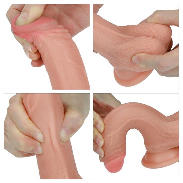 Dildo Nature 7 Silicona Líquida Natural - imagen 2