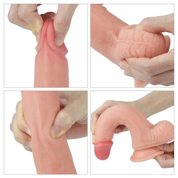 Dildo Nature 8 Silicona Líquida Natural - imagen 9
