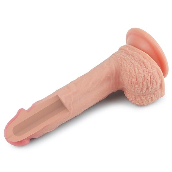 Dildo Nature 8.5 Silicona Líquida Natural - imagen 2