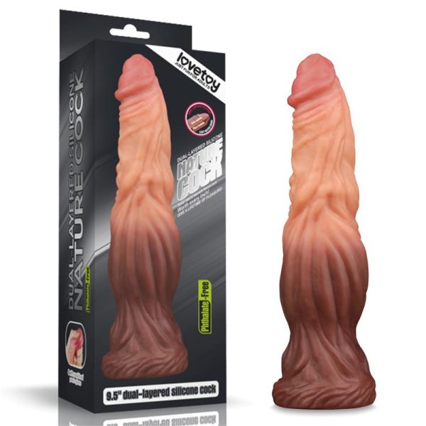 Dildo Nature 9.5 Dual Layer - imagen 2