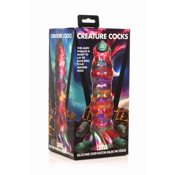 Dildo Ovipositor con 4 Huevos de Silicona 9 - imagen 9