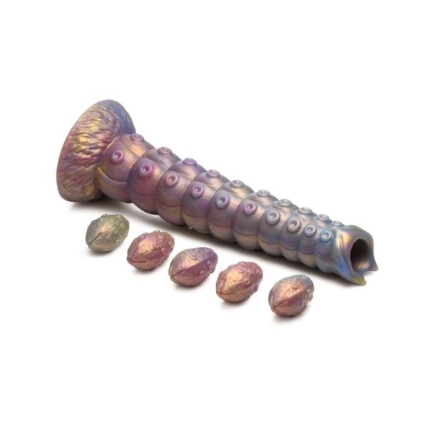 Dildo Ovoposito con 5 huevos Deep Invader Tentacle - imagen 4