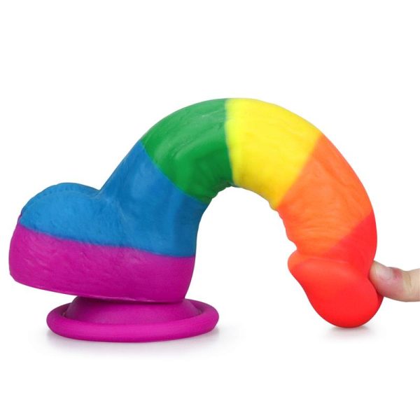 Dildo Prider 8 Silicona Líquida - imagen 4