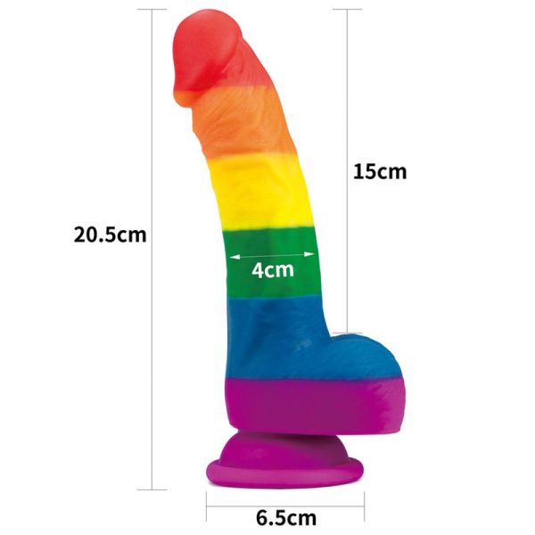 Dildo Prider 8 Silicona Líquida - imagen 10