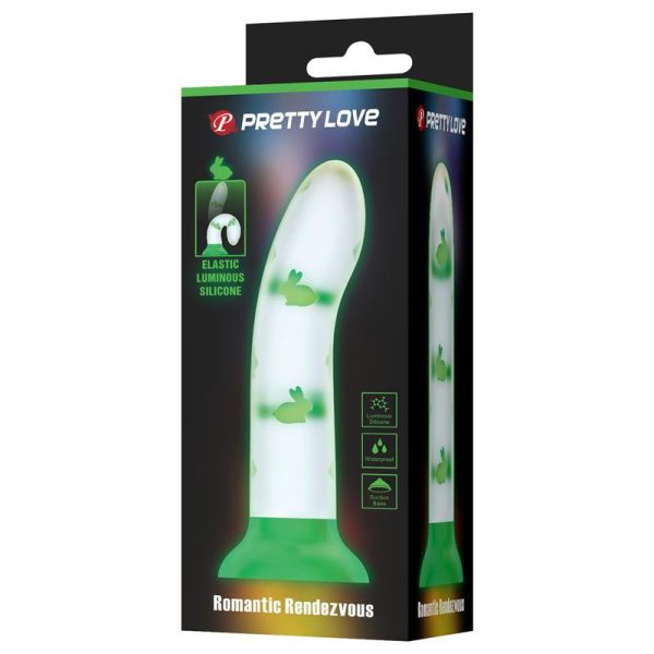 Dildo que Brilla en la Oscuridad Romantic Rendezvous - imagen 3