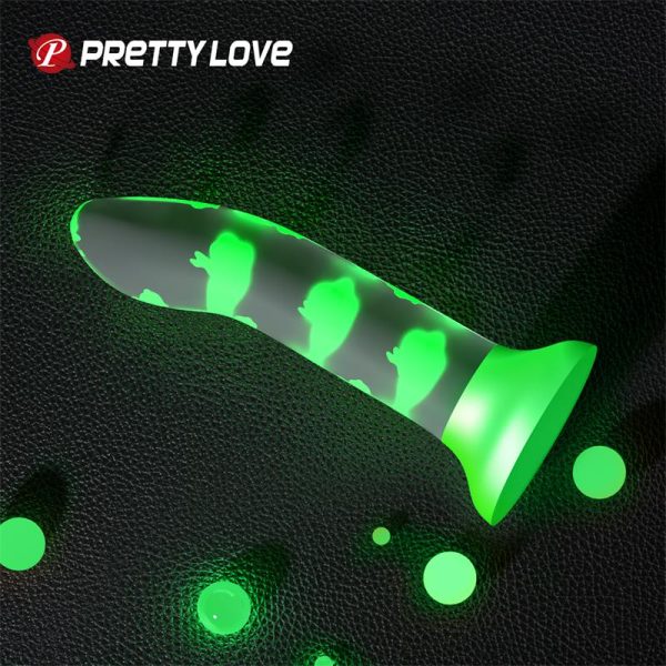 Dildo que Brilla en la Oscuridad Romantic Rendezvous - imagen 5