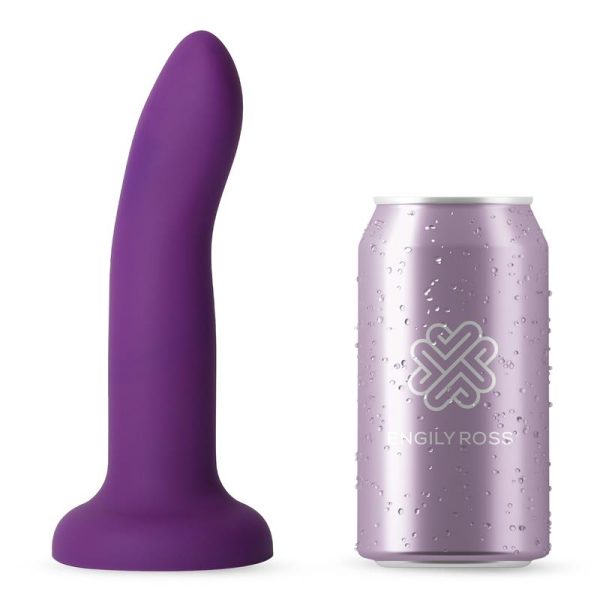 Dildo que Cambia de Color de Púrpura a Rosa Talla M 17 cm - imagen 7