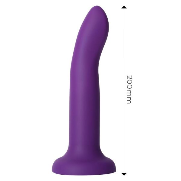 Dildo que Cambia de Color Púpura a Rosa Talla L 21 cm - imagen 7