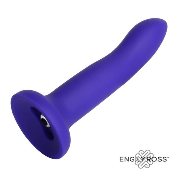 Dildo que Cambia de Color Púrpura a Rosa Talla S 14 cm - imagen 5