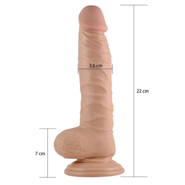 Dildo Real Extreme Realista 8.5 Natural - imagen 4