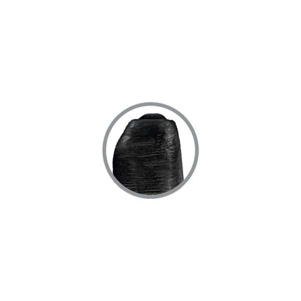 Dildo Realista con Glande Retráctil Color Negro 6 - imagen 3