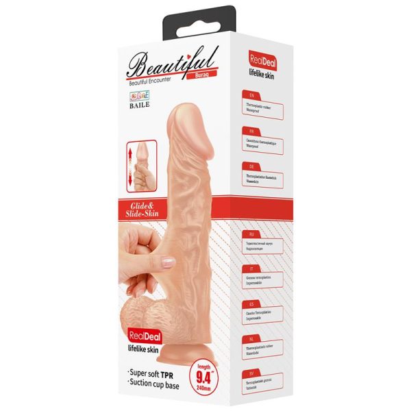 Dildo Realista con Ventosa Buraq 9.4 - imagen 5