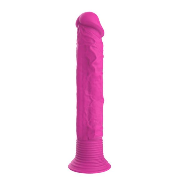Dildo Realista con Vibración Silicona Rosa - imagen 6