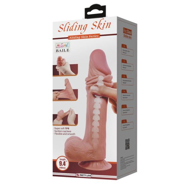 Dildo Realista Piel Deslizante 24 cm - imagen 10