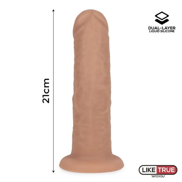 Dildo Realista Silicona Líquida Dual Layer 8.25 - imagen 5