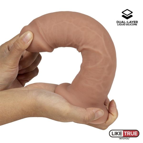 Dildo Realista Silicona Líquida Dual Layer 8.25 - imagen 6
