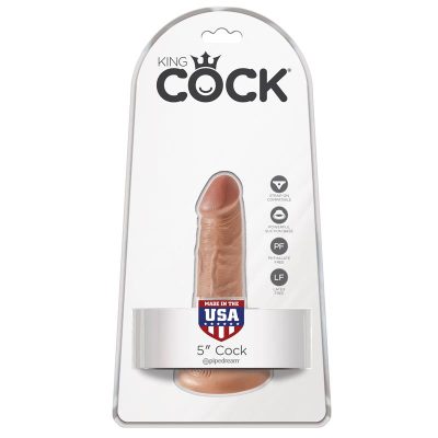 King Cock Pene de 5 - Bronceado