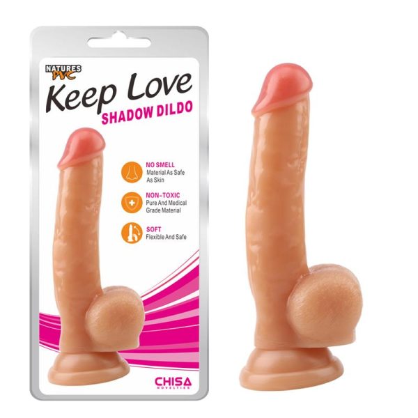 Dildo Shadow 22 x 4.5 cm Natural - imagen 3