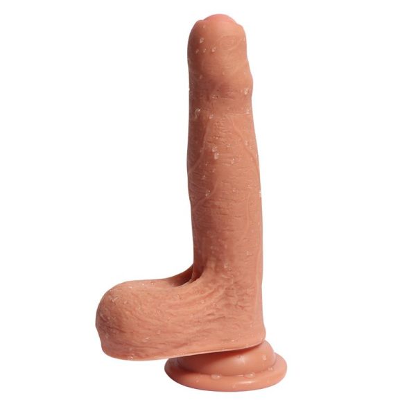 Dildo Silicona Doble Densidad Azazel 18 cm - imagen 4
