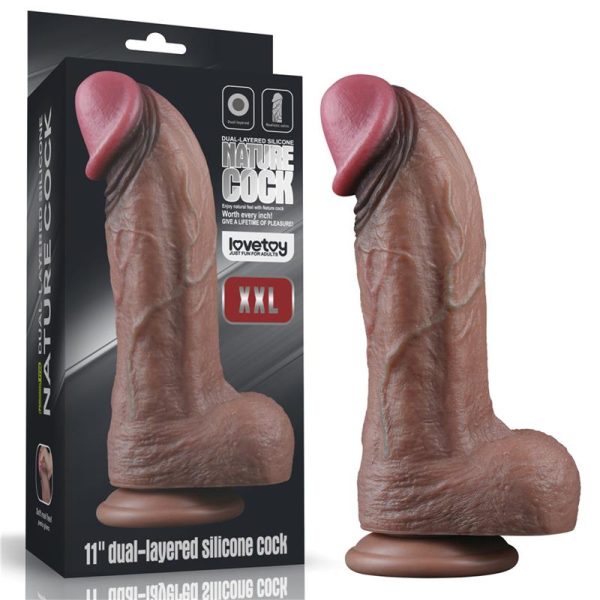 Dildo Silicona Dual Layered XXL 11 - imagen 5