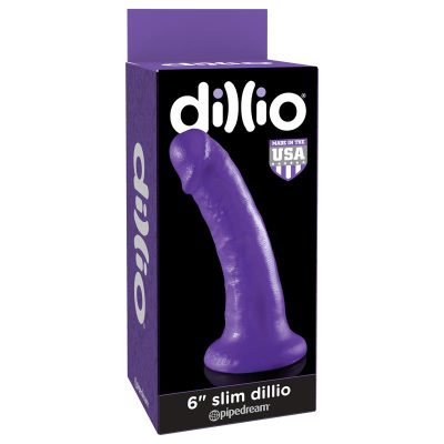 Dillio 15,2 cm Slim Dillio Púrpura