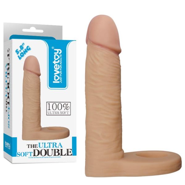 Dildo The Ultra Soft Double 5.8 Natural - imagen 3
