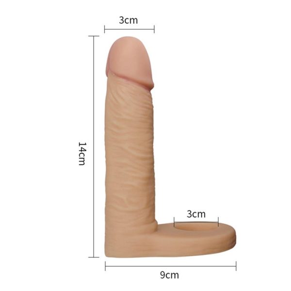 Dildo The Ultra Soft Double 5.8 Natural - imagen 4