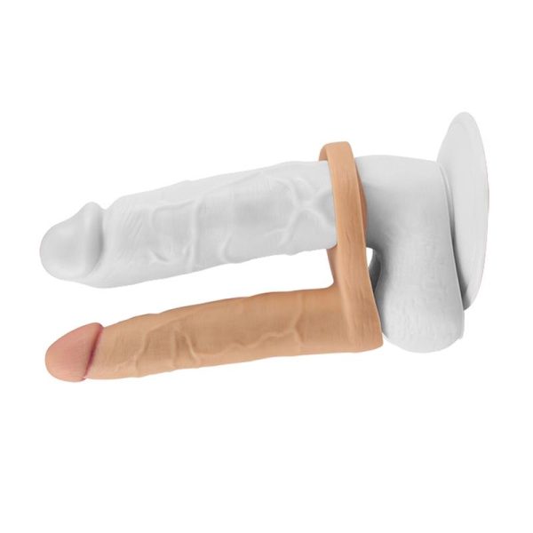 Dildo The Ultra Soft Double 6.25 Natural - imagen 2