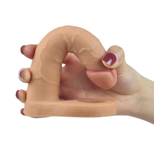Dildo The Ultra Soft Double 6.25 Natural - imagen 6