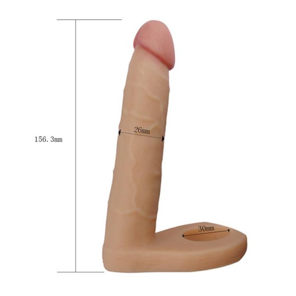 Dildo The Ultra Soft Double 6.25 Natural - imagen 7
