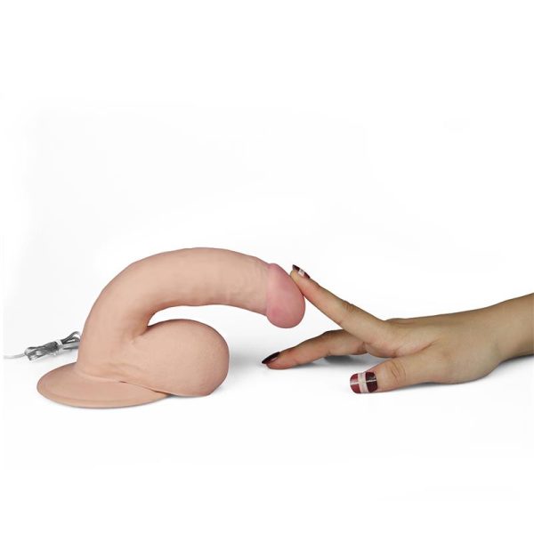 Dildo The Ultra Soft Dude con Vibración 7.5 Natural - imagen 4