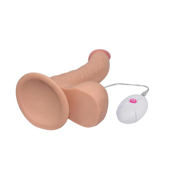 Dildo The Ultra Soft Dude con Vibración 8.8 Natural - imagen 4