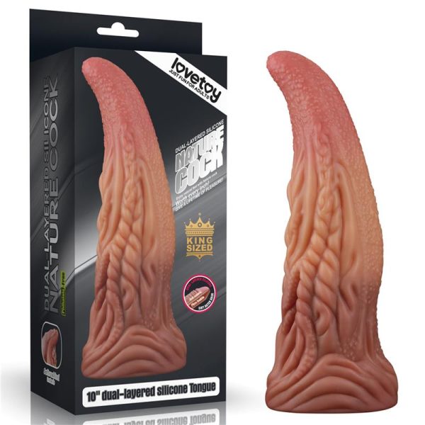 Dildo Tongue 10 Dual Layer - imagen 4