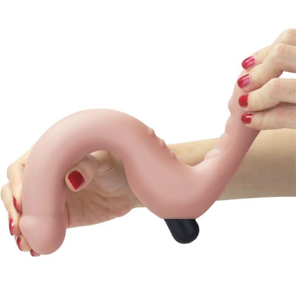Doble Dildo Strapless Silicona USB - imagen 5