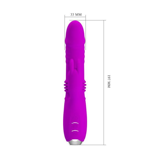 Dorothy Vibrador con Función Up and Down USB Púrpura - imagen 12