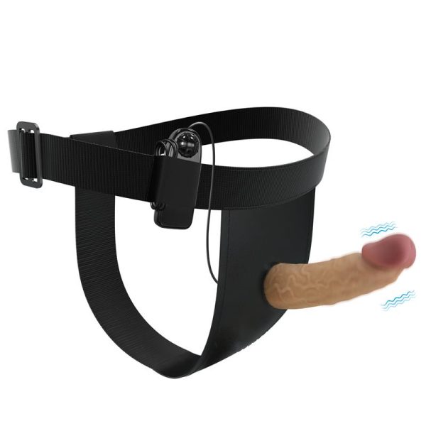 Draven Arnés Universal Ajustable con Dildo Hueco con Vibración - imagen 4
