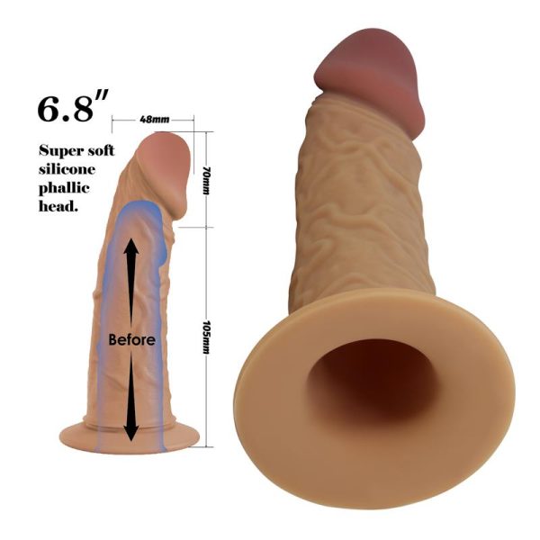 Draven Arnés Universal Ajustable con Dildo Hueco con Vibración - imagen 8