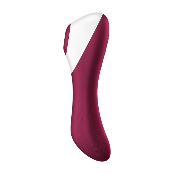 Dual Crush Vibrador y Succionador USB Rojo - imagen 2