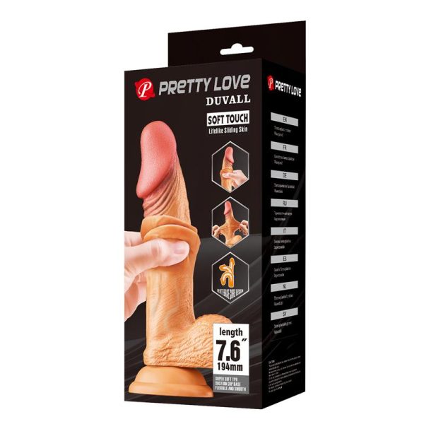Dildo Realista con Piel Deslizante 19.4 cm - imagen 8
