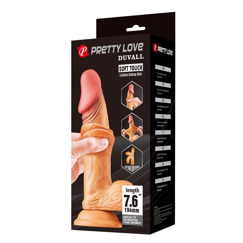 Dildo Realista con Piel Deslizante 19.4 cm 8 Dildo Realista con Piel Deslizante 19.4 cm - Imagen 8