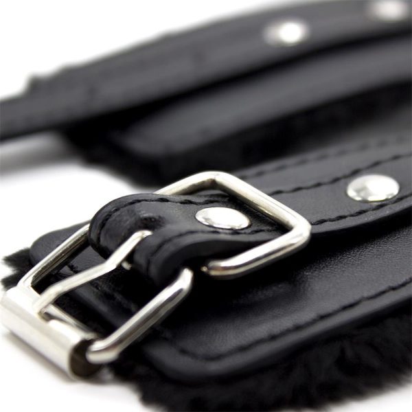 Esposas con Forro Interior Ajustables 30 cm Negro - imagen 2
